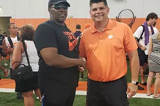 Next Level and Beyond staff at a college training facility